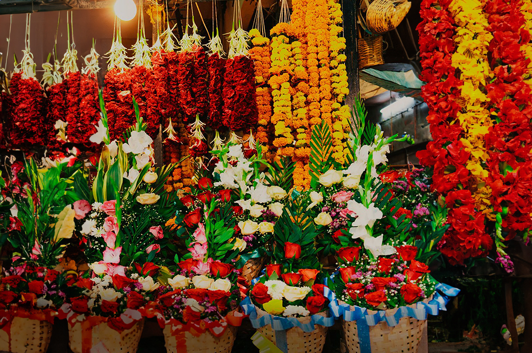 Jamalpur Floral Market in Ahmedabad