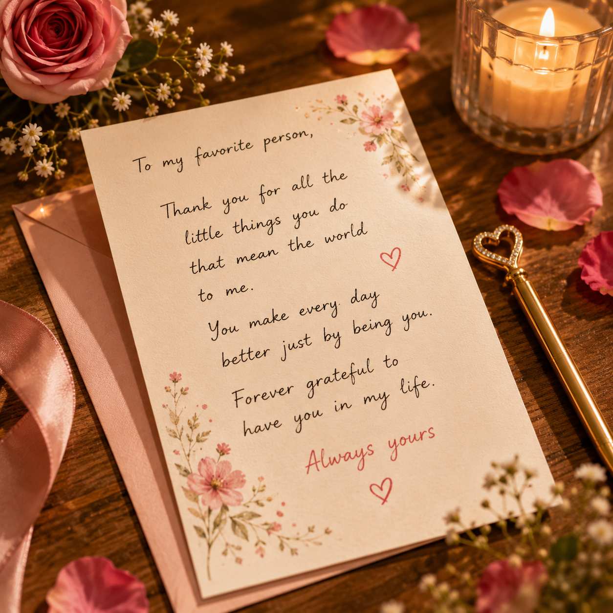 Add a Heartfelt Note