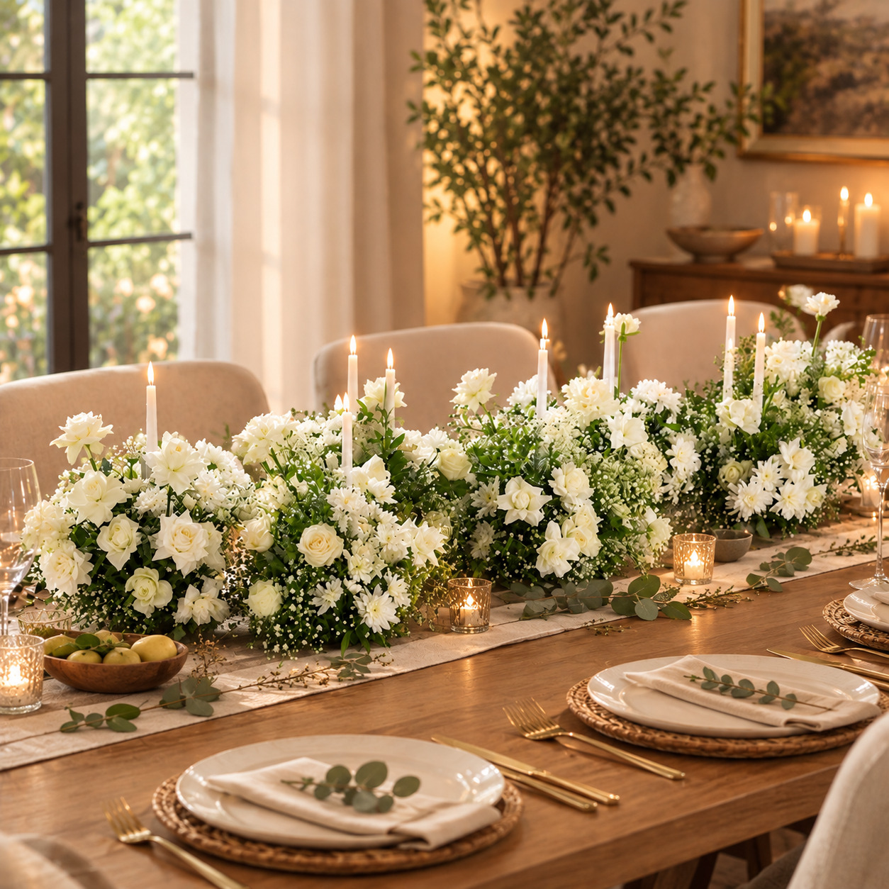 Add Texture with Greenery and Natural Elements 